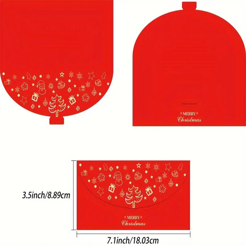 Christmas Red Envelopes, New Products for the Christmas Season, in Stock, Chrismats Red Envelopes, Gold-Stamped Gift Bags, Snap-On Red Envelopes
