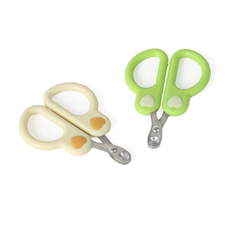 Cat Small Blind Scissors for Beginners with Round Holes for Pet Cats, Nail Clippers, Nail Clippers, Dog Nail Clippers