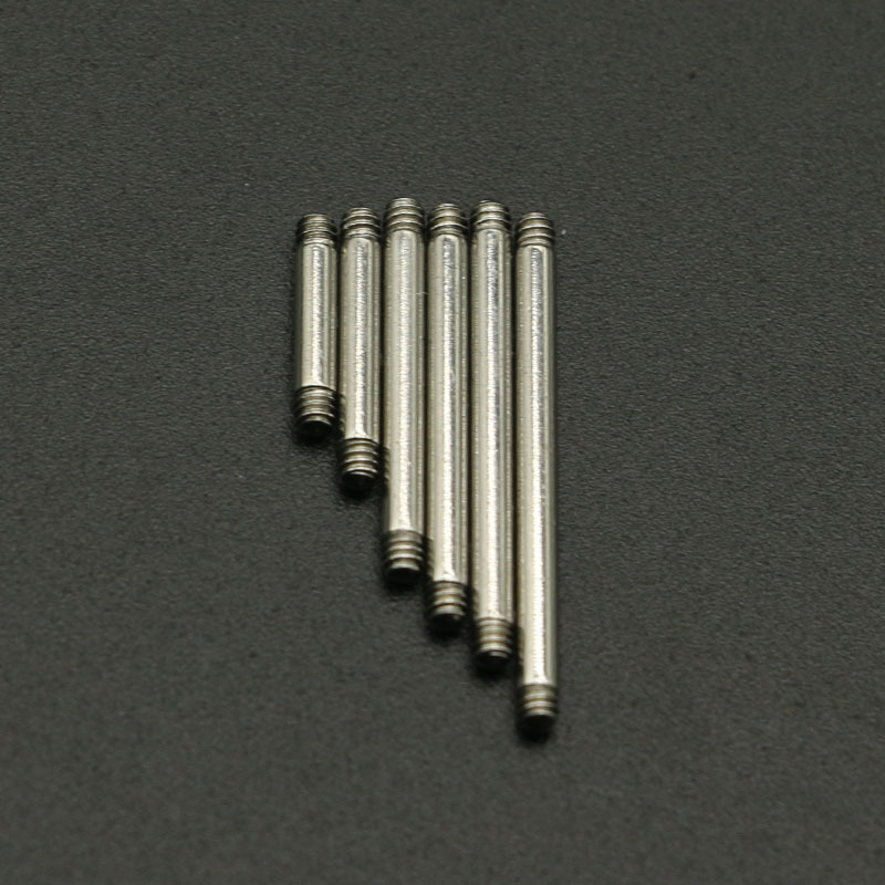 316L Titanium Steel Tongue Nail Ear Bone Nail Lip Nail Breast Nail Replacement Rod Outer Teeth Piercing Jewelry Accessories Universal Spot