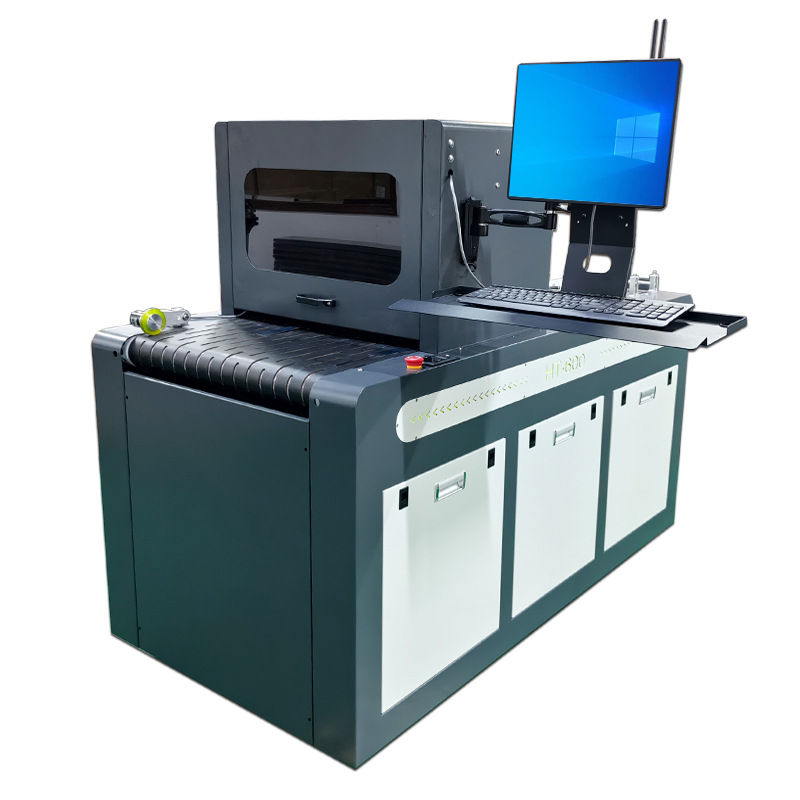 High-Speed Carton Paper Cup Fully Automatic Inkjet Printer Onepass Unprinted Corrugated Carton Printing Machine