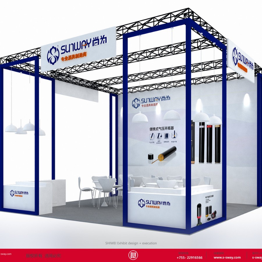 Aluminum Booth Construction, Truss Construction, Expedited Booth Decoration, Gift Exhibition Booth Design and Construction, Quick Construction Booth