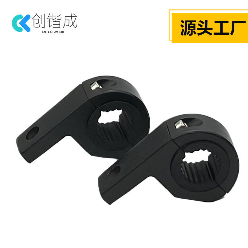 Крепление для модифицированного автомобиля, зажим для трубки, стальной бампер, фиксирующее крепление для светодиодного прожектора, усиленный тип