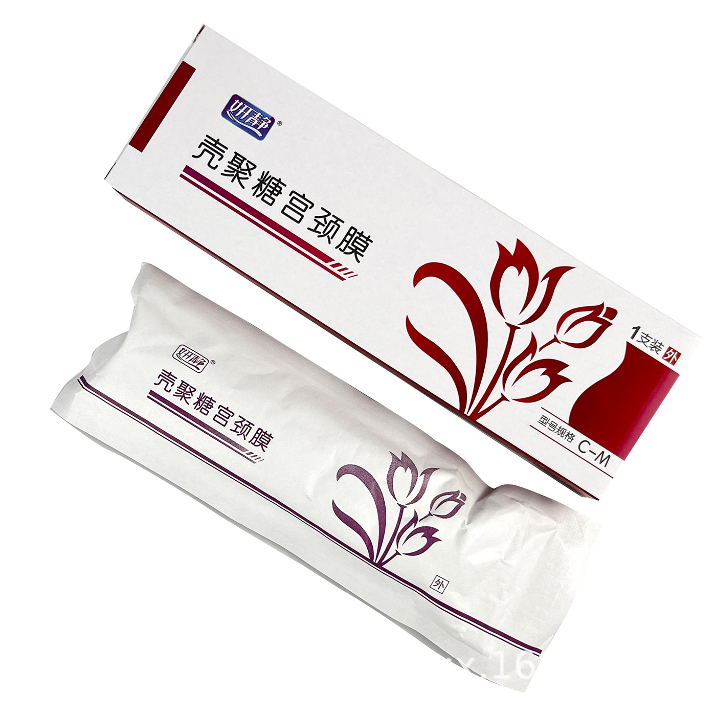 Yan Jing Chitosan Cervical Membrane for Women, Used in the Treatment and Prevention of Chronic Cervical Inflammation, Promotes Healing, C-M Type