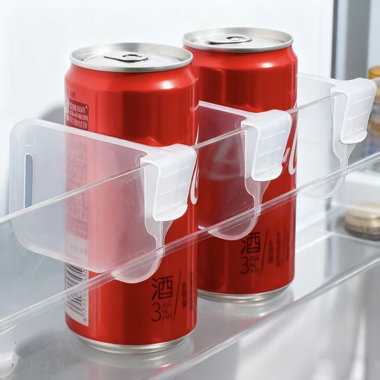 Разделительная панель для холодильника многофункциональная для хранения и организации с зажимом, регулируемая, многоцелевой разделительный зажим