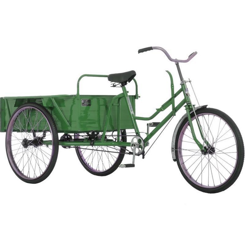 Factory Direct Full-Bearing 70-130cm Cargo Pedal Lightweight Manual Tricycle Vintage