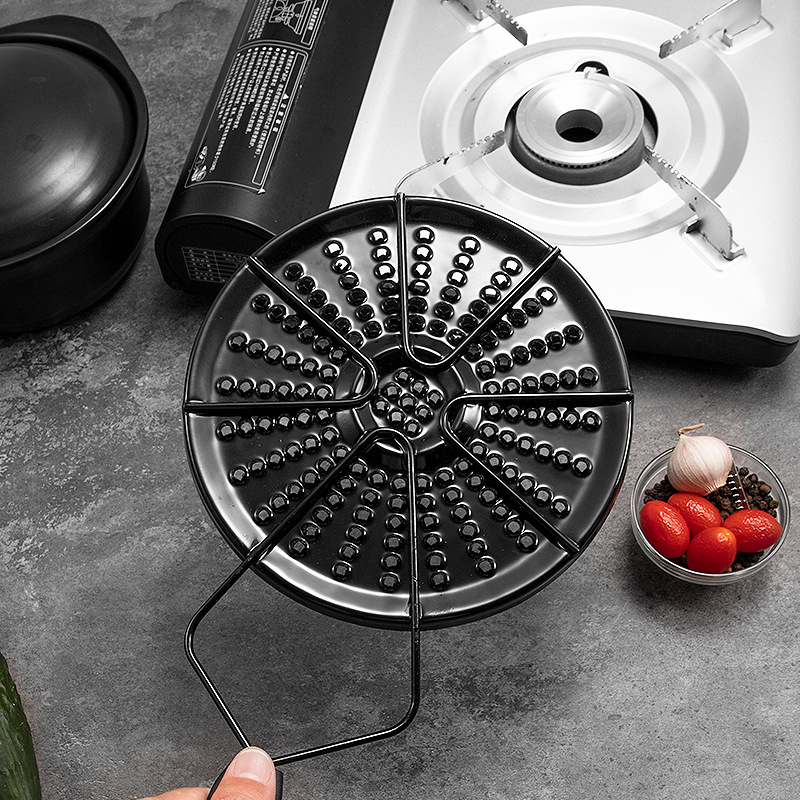 Heat conduction pad gas stove auxiliary heating pad children's milk pot enamel anti-Coke heat conduction plate non-slip pad baking bread pad