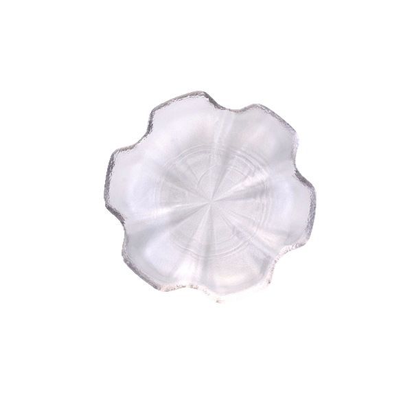 Japanese Coaster Crystal Glass Kung Fu Tea Set Accessories Coaster Creative Tea Ceremony Saucer Tea Cup Base Pad Insulation Pad