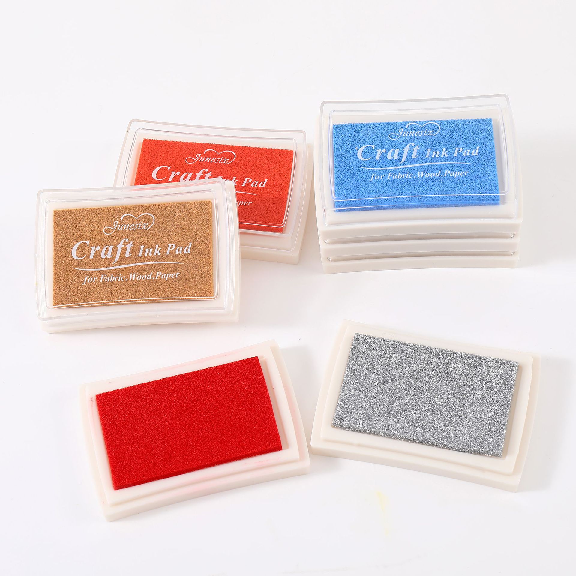 South Korea funnymancraft concave waist color oversized inkpad rubber stamp special inkpad DIY printing table