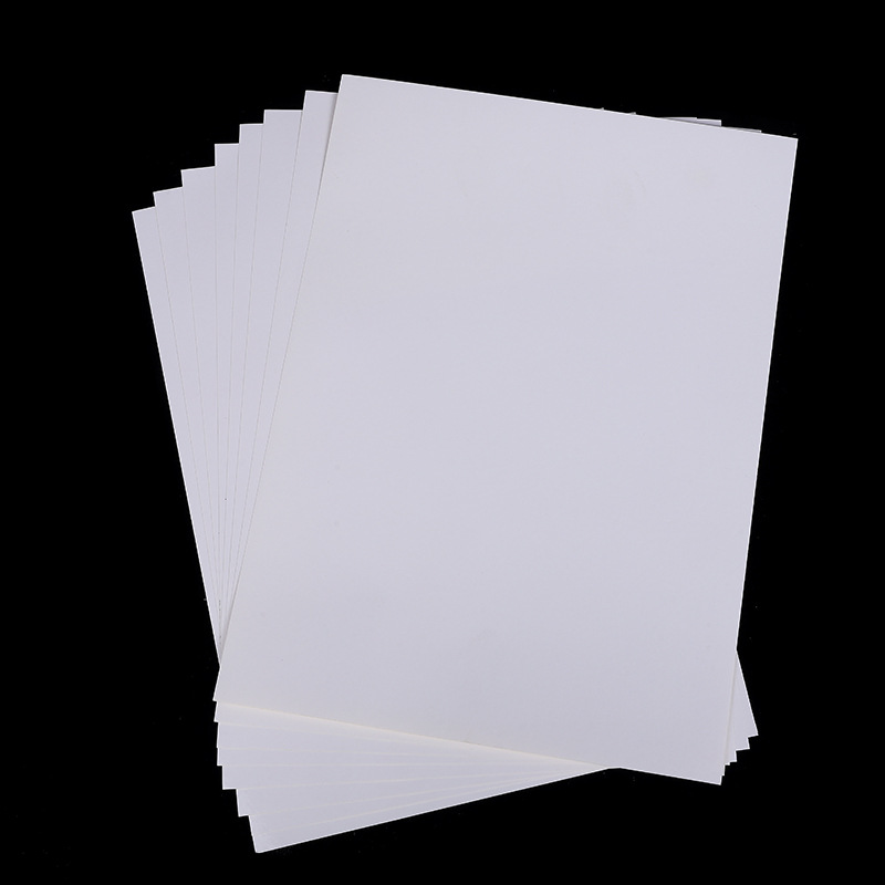 A4 Matte Adhesive Glossy Computer Printing Paper Label Inkjet Laser Printing Ready Stock Label Paper