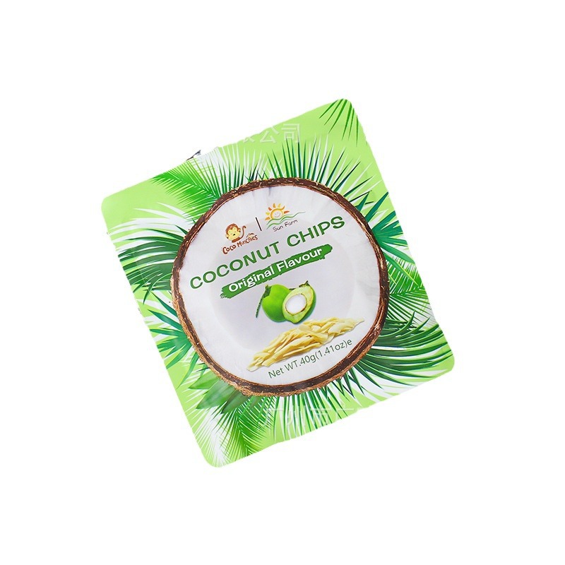 Thailand Imported SunFarm Chocolate Coconut Chips Snacks Original Chips Dried Fruit Snack Food
