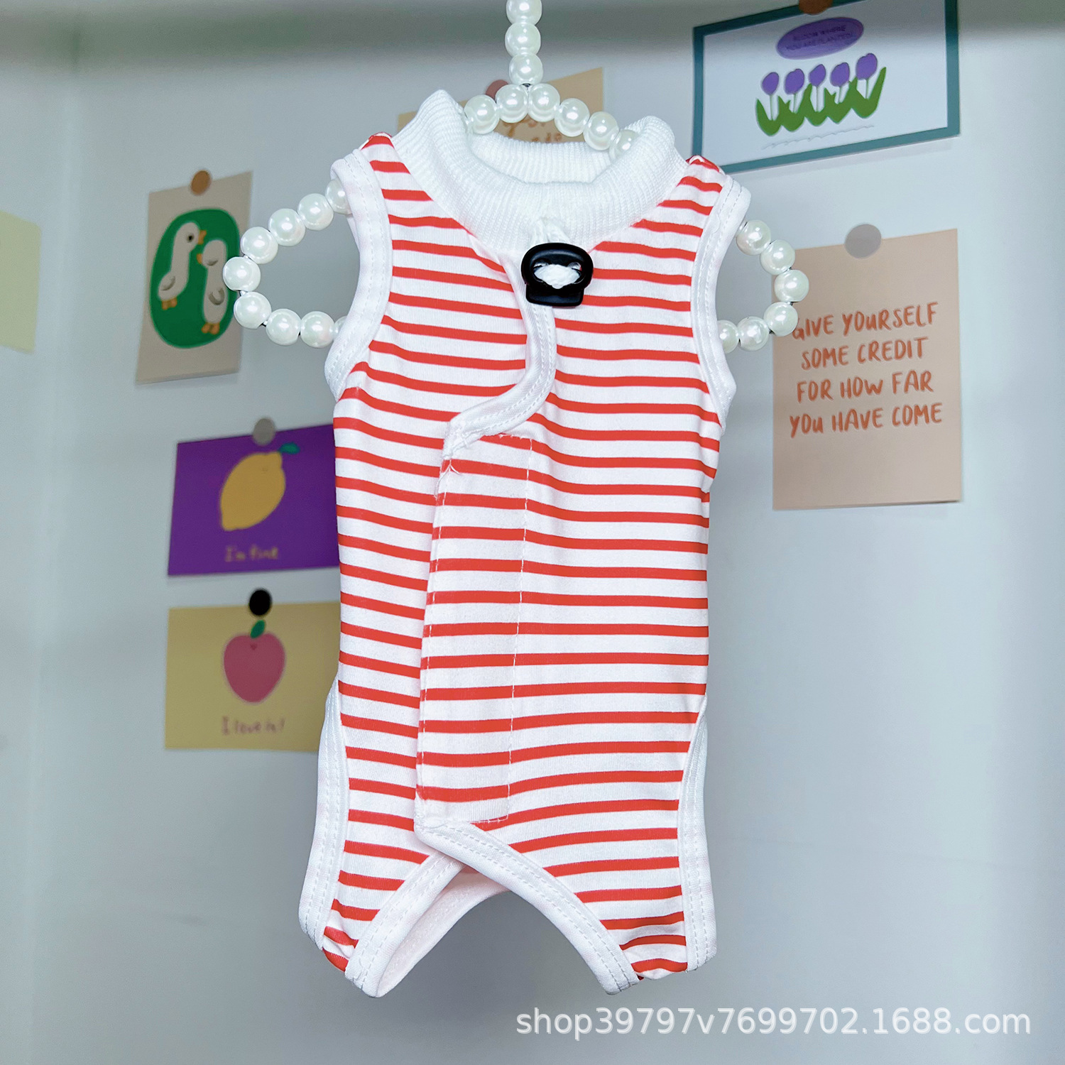 Cat surgical clothing female cat sterilization clothing weaning clothing postoperative clothing anti-licking summer pet cat elastic clothing cat postoperative clothing