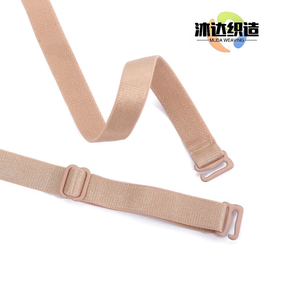 Customized Wholesale Elastic Garter Processing Manufacturer Sock Buckle with Bright Adjustment Elastic Garter Intimates Shoulder Strap Accessories