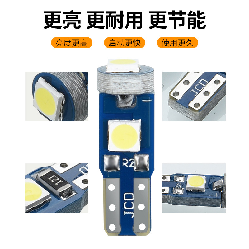 High Brightness T5 3030-3Smd Car Instrument Light Air Conditioning Light Gear Light Led Aliexpress Amazon