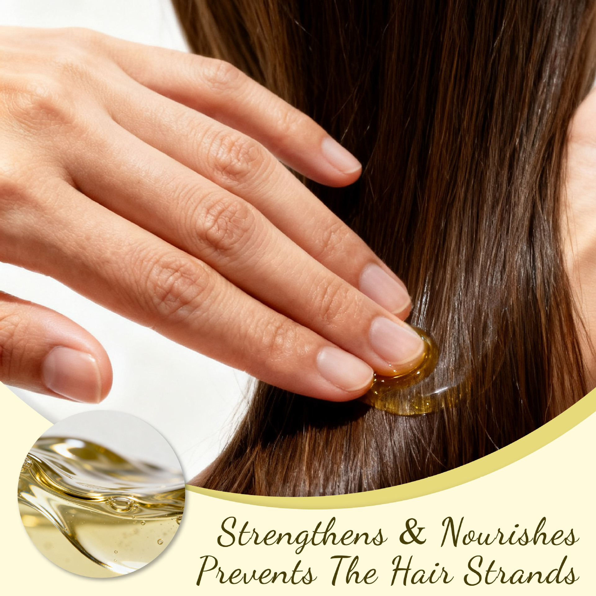 Foreign Trade Popular Castor Oil Castor Oil Massage Oil Body Care Deep Nourishing and Gentle 110Ml/50Ml