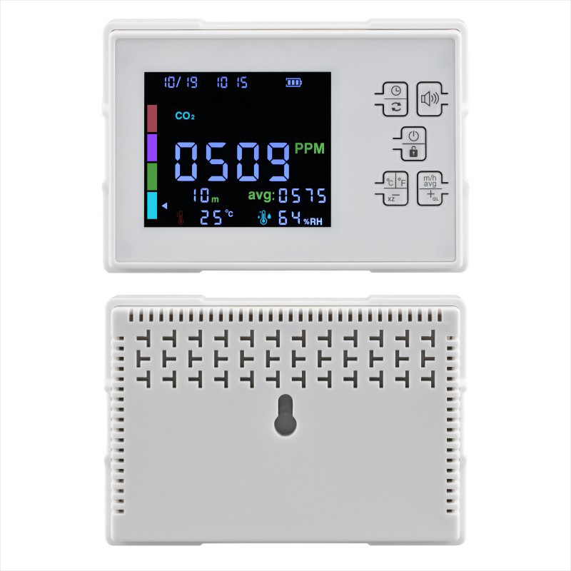 Upgraded Co2 Carbon Dioxide Detector | Air Quality Detector | Formaldehyde | Tvoc Detector