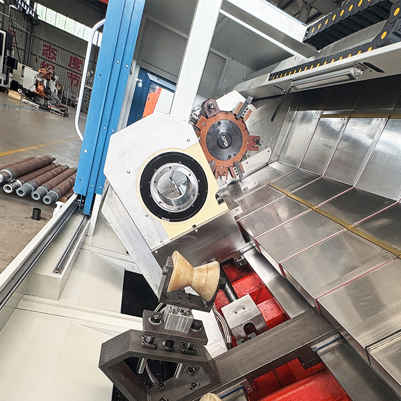 Leo Cnc Lathe Stck160-2500 Cnc Lathe High-Precision Cnc Lathe with Simultaneous Processing at Both Ends