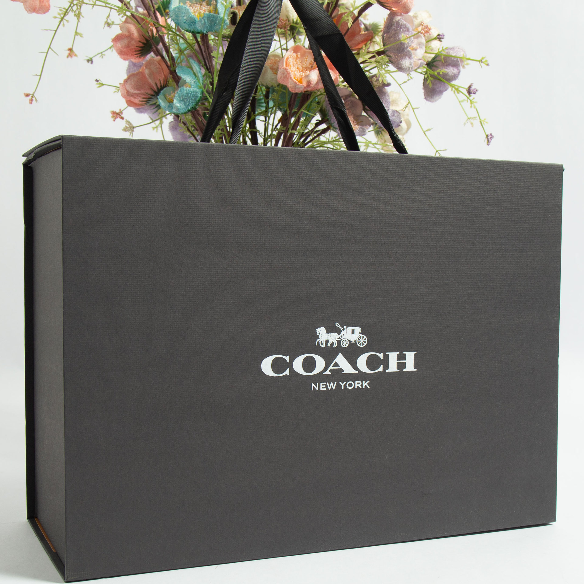 Фокус на качестве, одно на одно, европейский и американский бренд класса люкс Coac*, складная коробка с возможностью печати логотипа