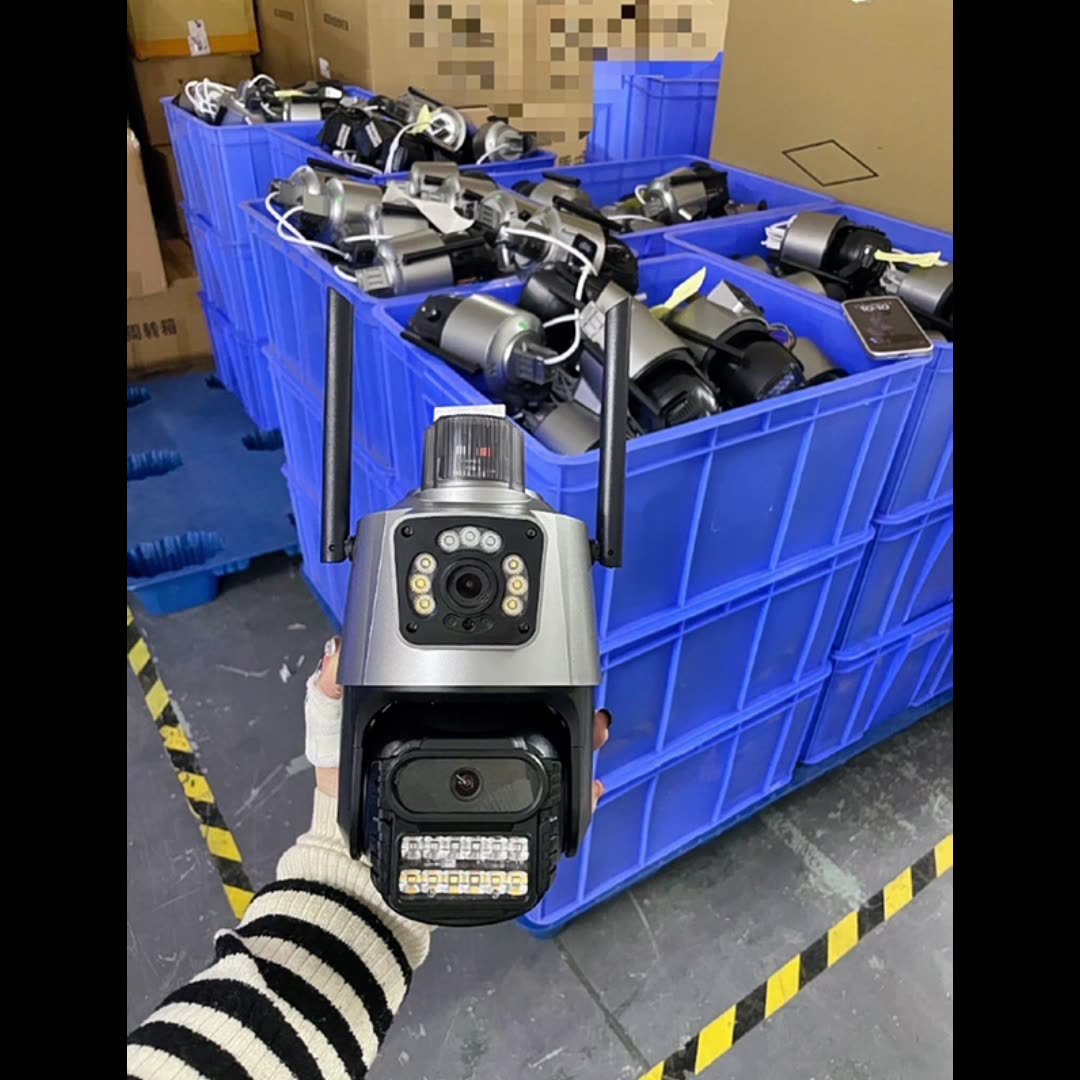 Cross-Border Hot-Selling S11-6Mp Smart Camera 360 ° Panoramic Ptz Humanoid Tracking Home and Commercial Use Icsee