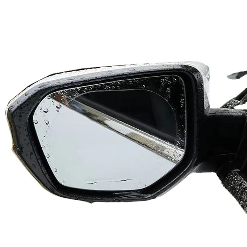 Car rearview mirror rainproof film truck car side window water drive film reversing mirror anti-fog clear water rainproof film