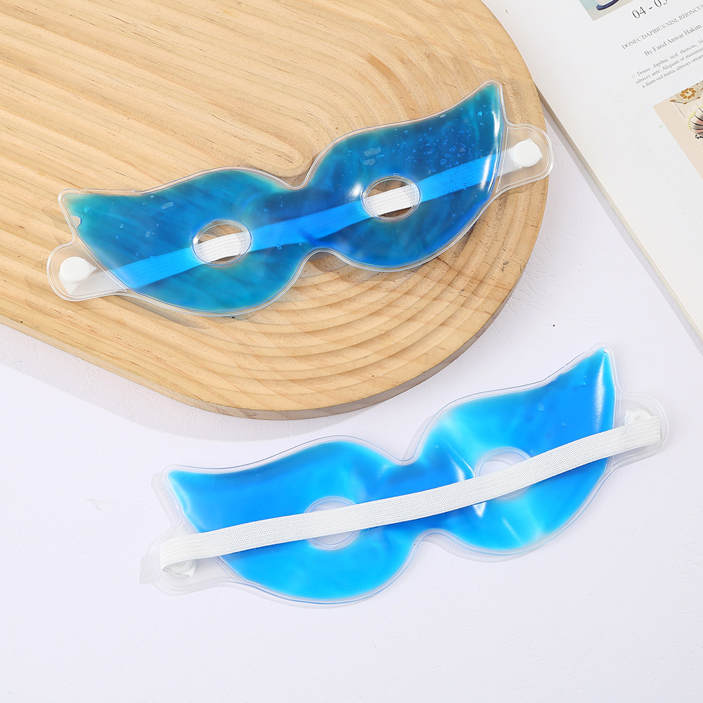 Factory direct ice eye mask sleep shading cooling gel eye mask ice paste eye mask PVC eye mask wholesale