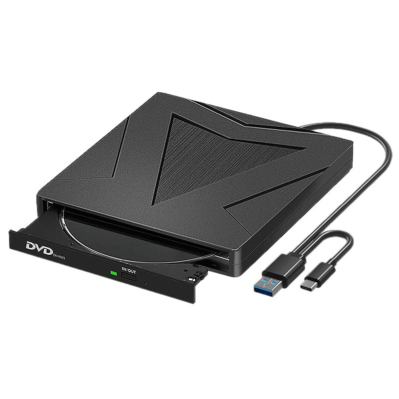 External Optical drive USB3.0 DVD burner type-c mobile external drive laptop desktop computer