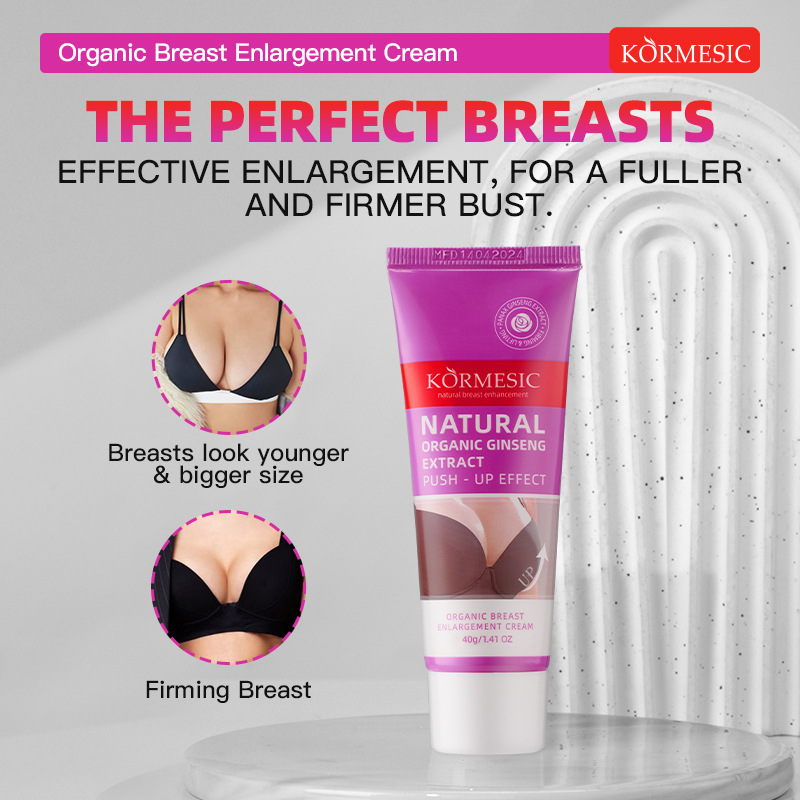 Kormesic Natural Organic Breast Cream Breast Cream Chest Massage Care Cream Cross-Border Wholesale