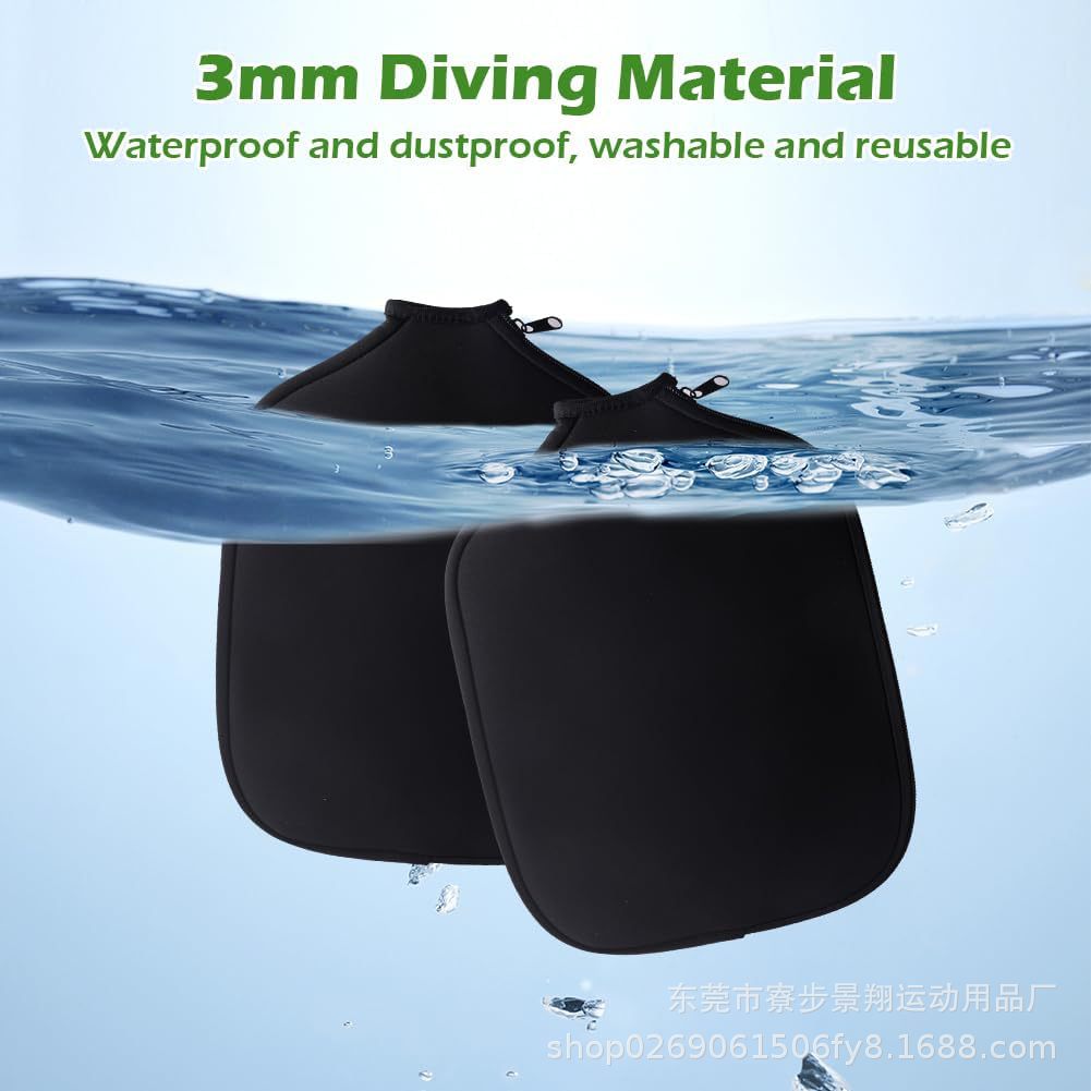 Diving Material Pickleball Cover Table Tennis Protective Cover Waterproof Pickleball Racket Zipper Bag Beach Tennis Storage Bag
