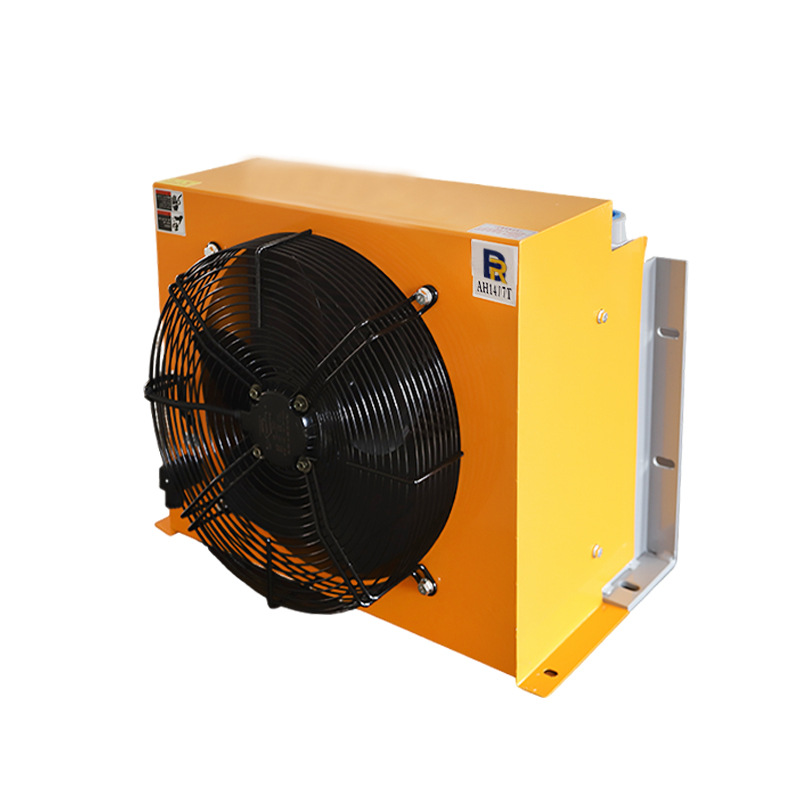 Ah1417T Air-Cooled Hydraulic Radiator 12V/24V/220V/380V Voltage Large Area Heat Exchange Manufacturer