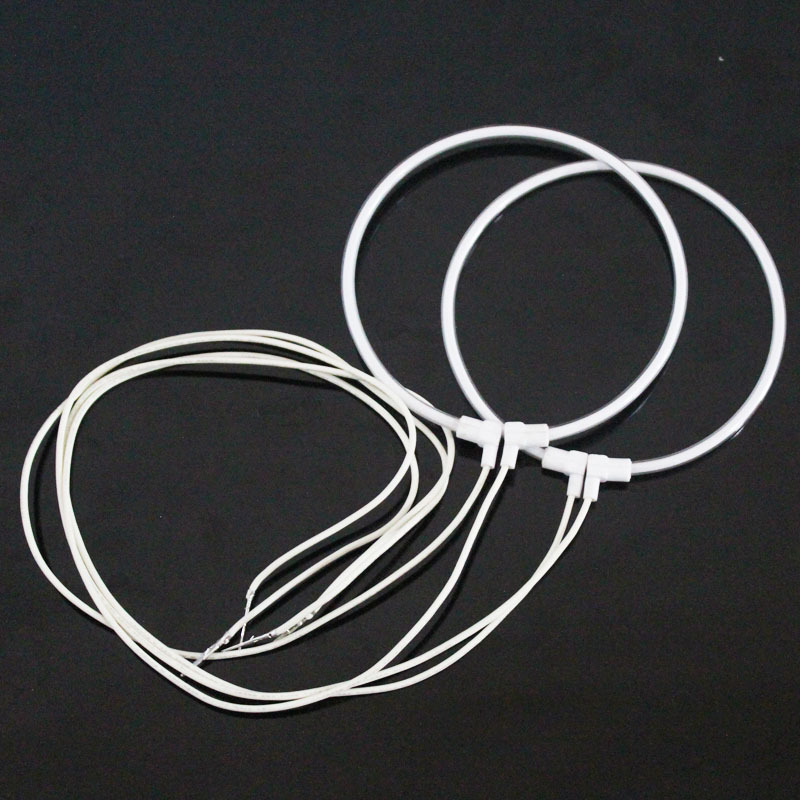 Factory wholesale ccfl cold cathode angel eyes car day light ring lamp 60mm/80/120mm