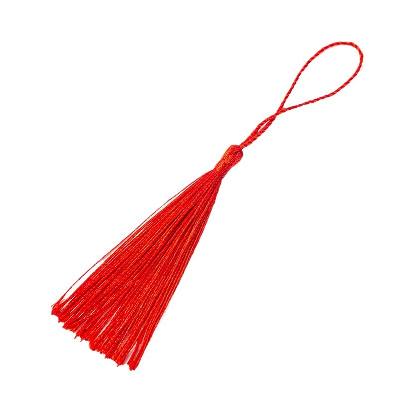 Chinese Knot Tassel Fan Small Tassel Hanging Tassel Pillow Hanging Ball Bookmark Hair Accessories Lantern Festive Tassel Accessories