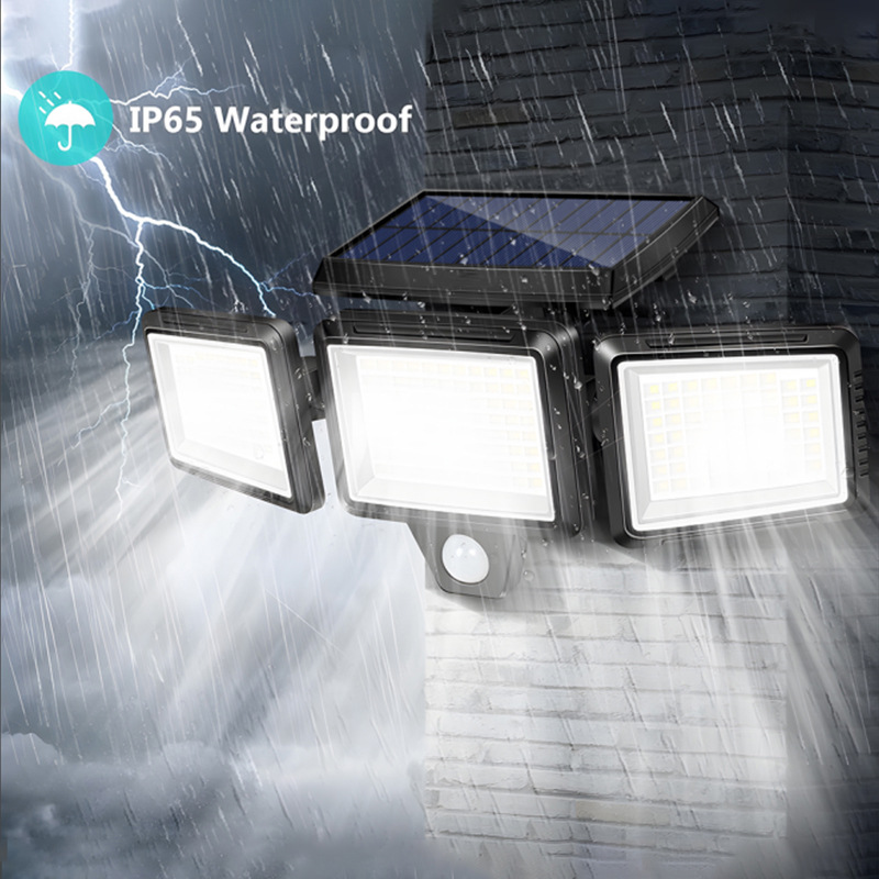 Cross-Border New Smart Induction Outdoor Lighting Solar Garden Light Wall Lamp Gate Garden Waterproof and Energy-Saving