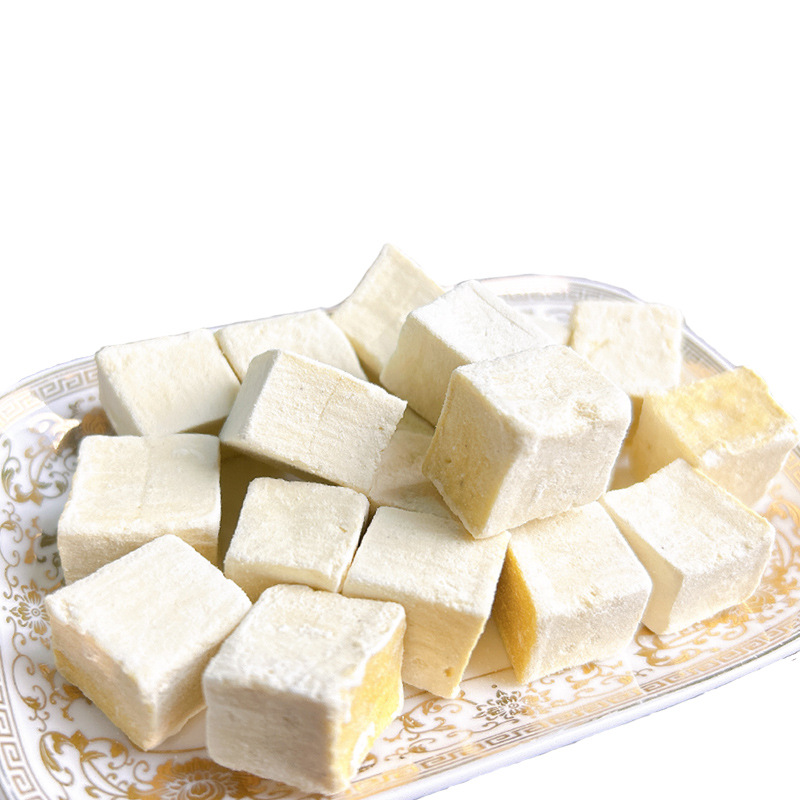 Freeze-Dried Durian Cubes Manufacturer Bulk Wholesale Thai Casual Large Snacks Wholesale Internet Celebrity Popular Freeze-Dried Dried Fruits