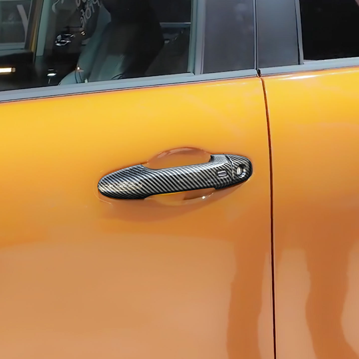 Suitable for 15-26 Models of Toyota Hilux Door Handle Protection Stickers, Door Handle Decoration, Anti-Scratch