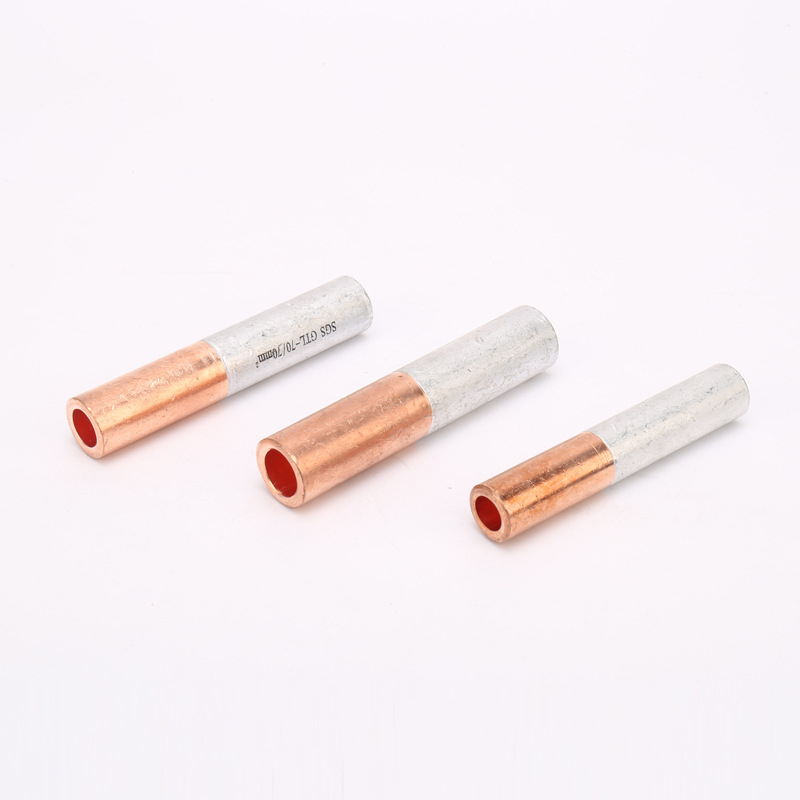 Copper-aluminum transition GTL connecting pipe inlaid copper-aluminum connecting pipe copper-aluminum pipe cable butt copper-aluminum pipe