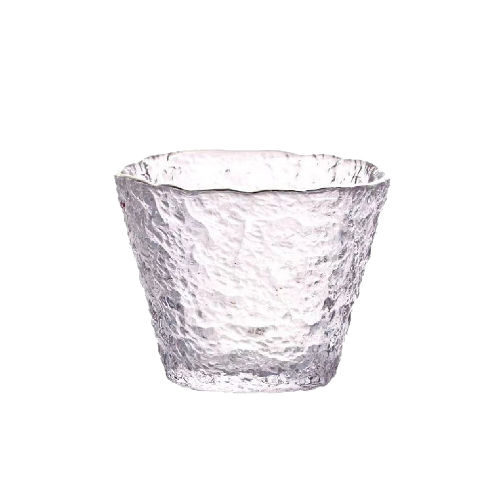 Japanese-style Glass Tea Cup Home Kung Fu Master Cup Tea Tasting Cup Small Cup Transparent Glass Hammer Tea Tasting Small Cup