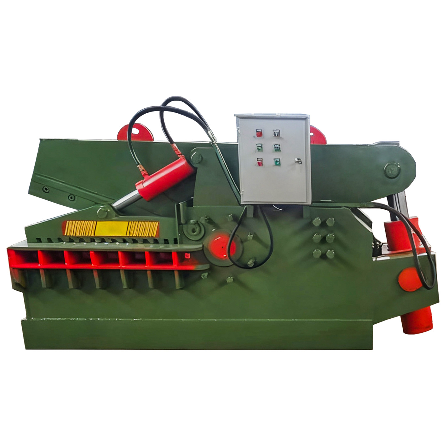 Shearing Cans, Blocks, Waste Copper Cables, Crocodile Shearing Machines, Bicycle Racks, Aluminum Profiles, Hydraulic Shears