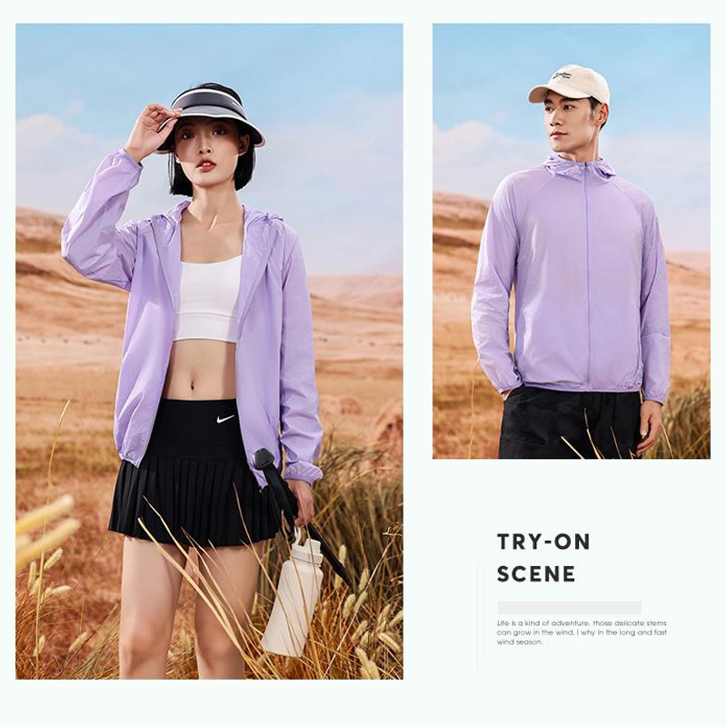 Group Advertising Shirt Sun Protection Clothing Custom Logo Men's and Women's UV Protection Outdoor Skin Clothing Breathable Fishing Shirt Printing