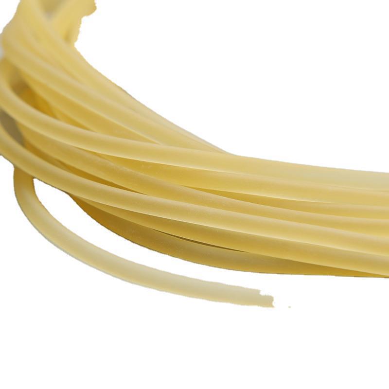 Latex Tube 3.5mm Solid Rubber Band Factory Direct Supply 2.5mm Plain Slingshot Elastic Tube Latex Silk Binding