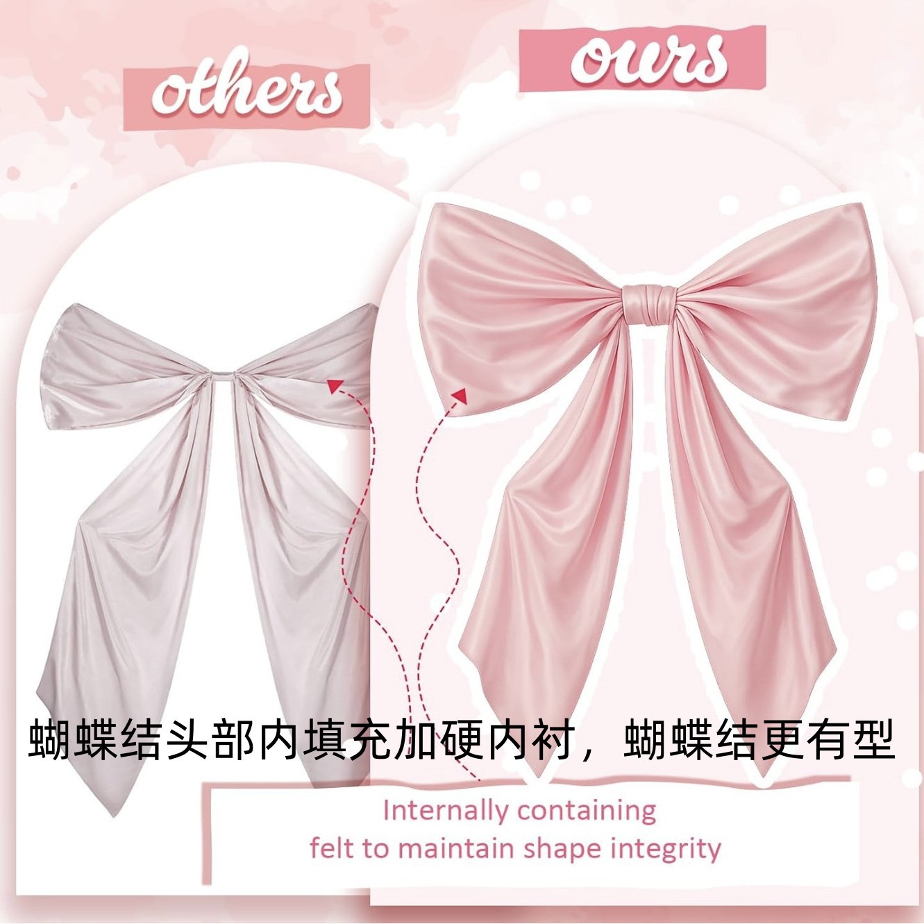 Cross-Border Oversized Bow Birthday Party Wedding Wedding Newlywed Decoration Scene Layout