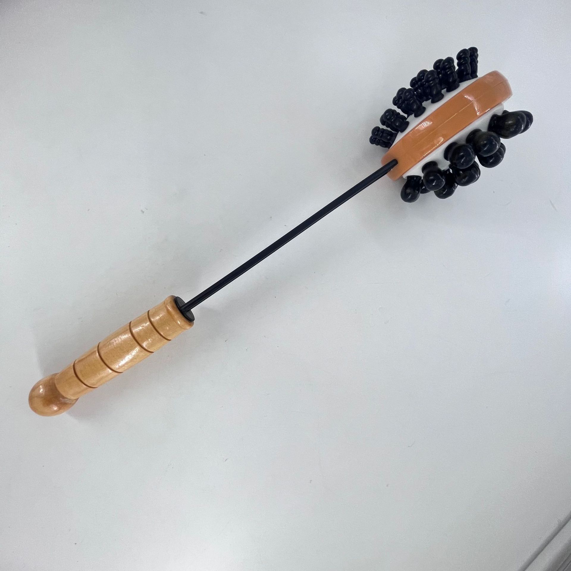 Factory Direct Sales Multifunctional Meridian Tapping Back Hammer with Wooden Handle, Round Head Hammer, Back Hammer Artifact, Hammering