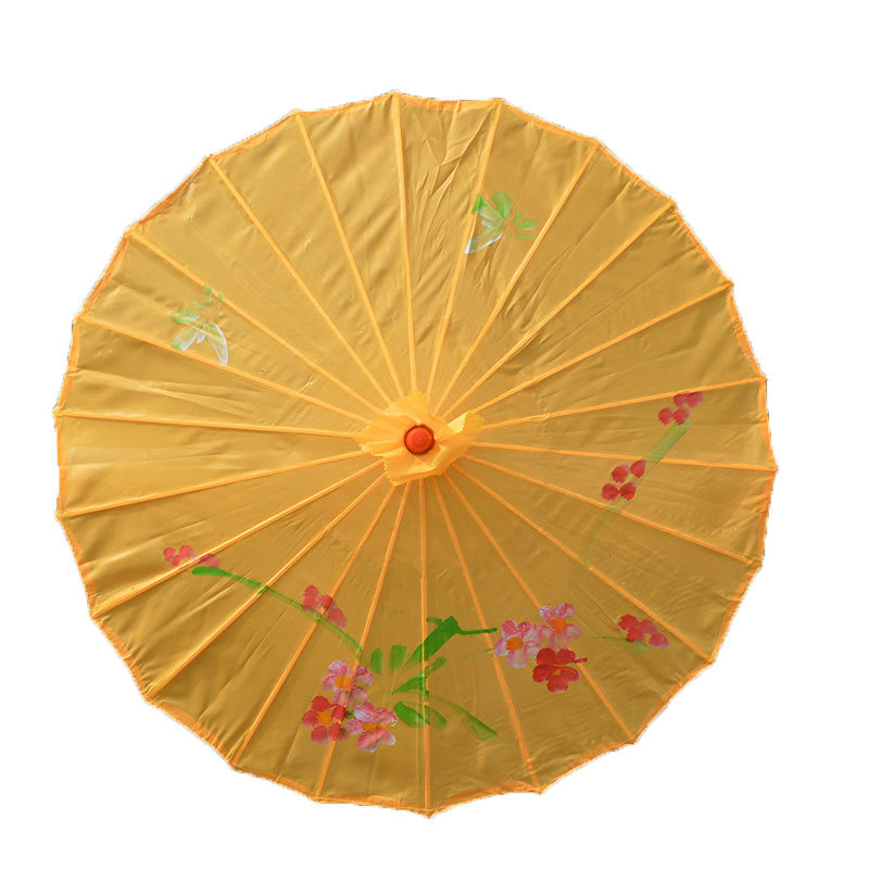 Factory Direct Supply Silk Umbrella Dance Craft Umbrella Performance Antique Umbrella Ceiling Decorative Umbrella Walking Umbrella Cross-border Hot Mining Umbrella