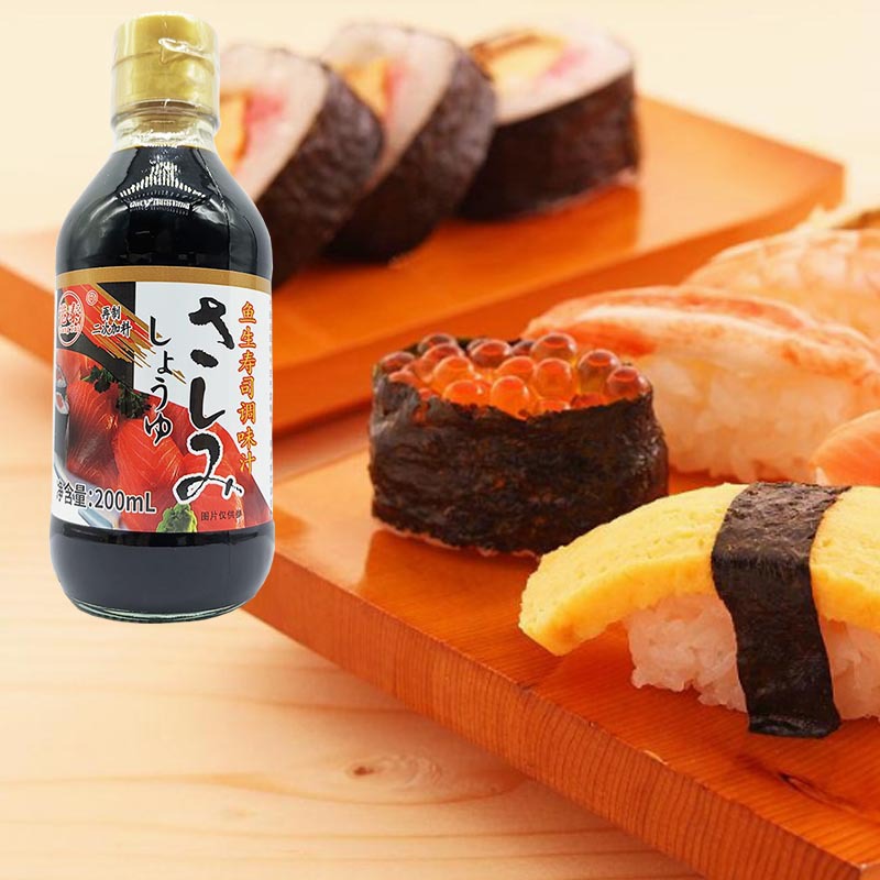 Hong Kong Thai fish sushi 200ml * 12 bottles of whole box commercial sashimi salmon Japanese cuisine sauce oil rice balls
