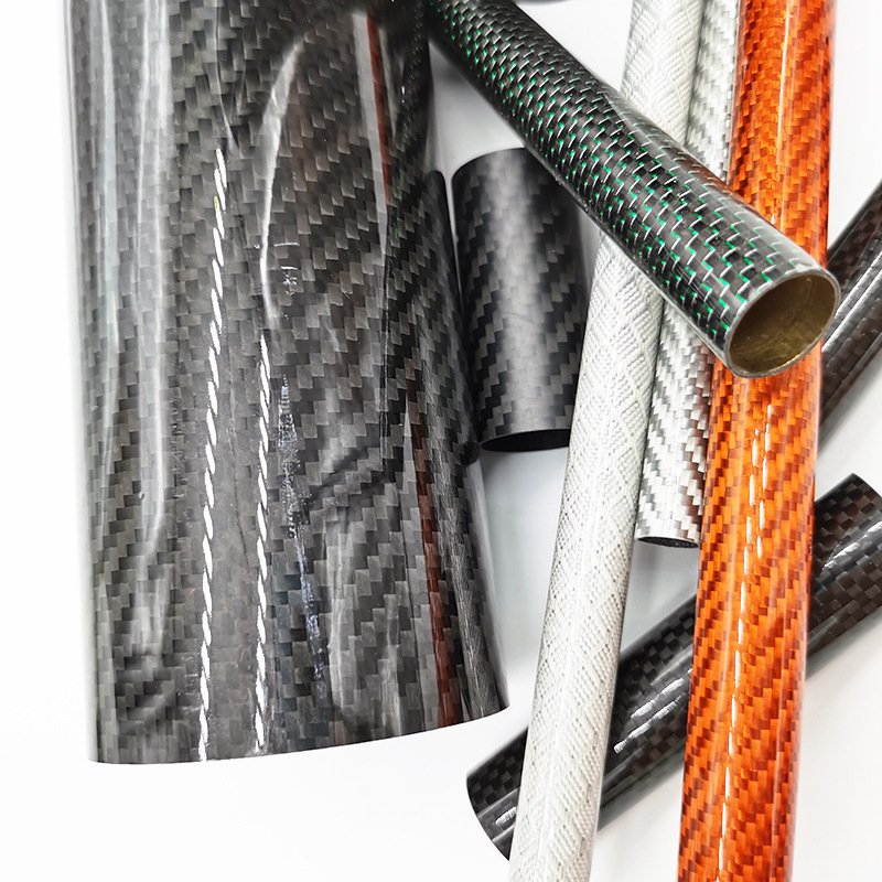 3K Carbon Fiber Tube Carbon Outer Diameter 21Mm-40Mm Wall Thickness 0.5mm Carbon Fiber Manufacturer High Strength Model Aircraft Rod