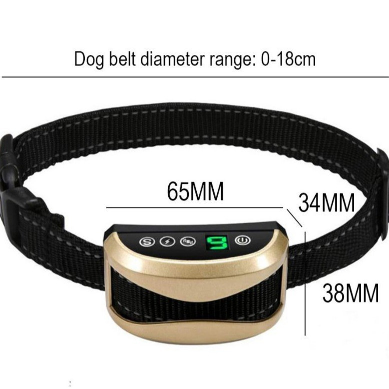 Amazon's New Led Smart Ultrasonic Anti-Barking Device Training and Repelling Dog Electric Shock Anti-Dog Fully Automatic Anti-Barking Collar