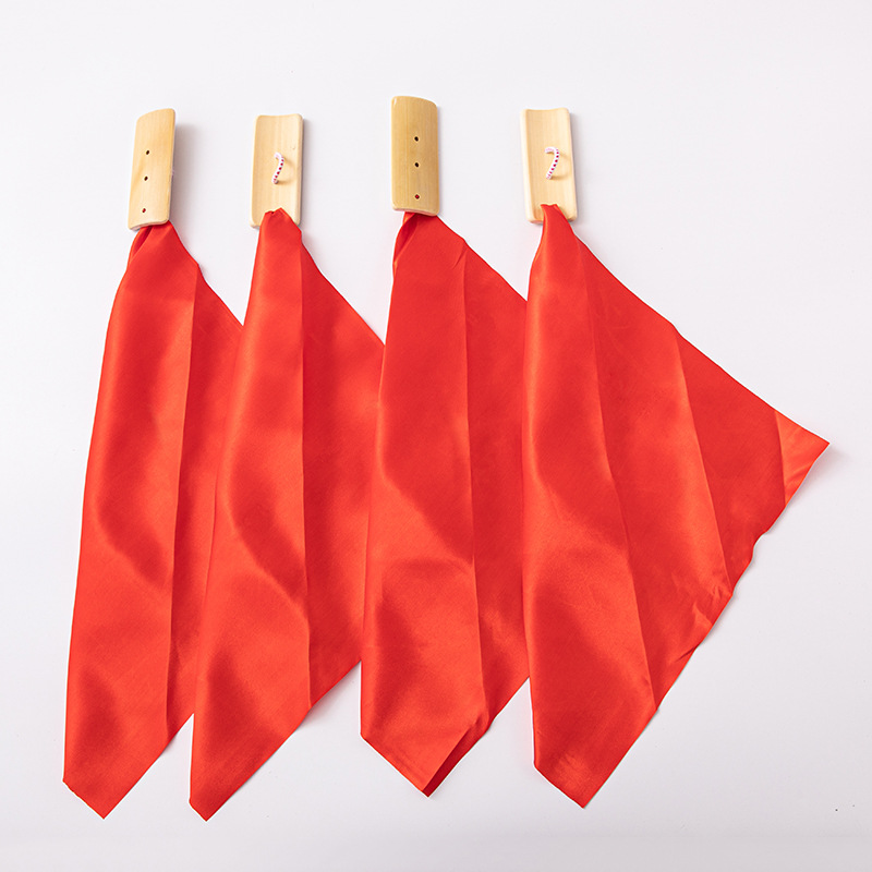 Children's Red Silk Allegro Beginners Getting Started Eloquence Training Ringboard Musical Instruments Beat Three Sentences and a Half Props Wholesale