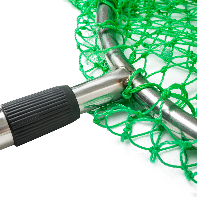 Net Bag Steel Fork Telescopic Stainless Steel Anti-Riot and Explosion-Proof Steel Fork Security Equipment Defense Security Supplies and Equipment