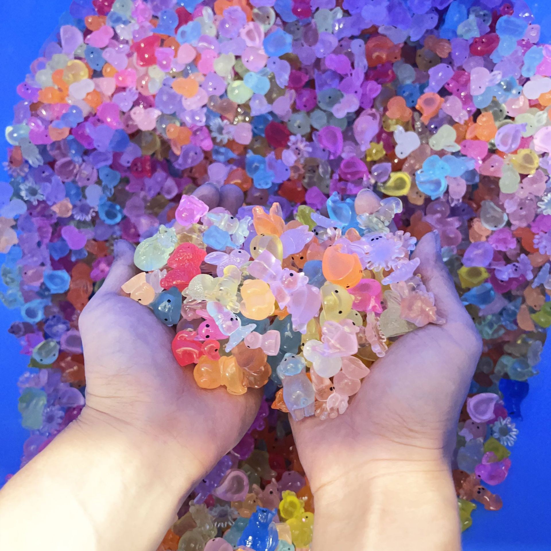 Mini Blind Bag Luminous Blind Box Prizes Student Rewards Luminous Kidsren's Toys Animal Model Science Experiment Toys