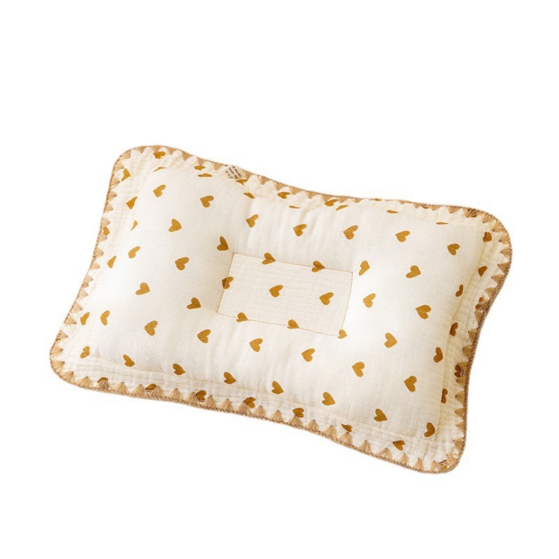 Baby Stereotyped Pillow for Newborns Over 3-6 Months Correct Anti-deviation Head Four Seasons Universal Stereotyped Pillow