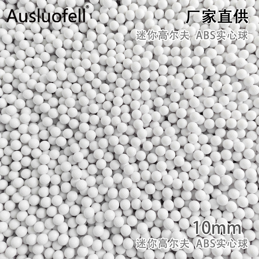 Factory Direct Sales Golf Plastic Balls Plastic Diameter 1Cm-1.4Cm-2.1Cm Balls