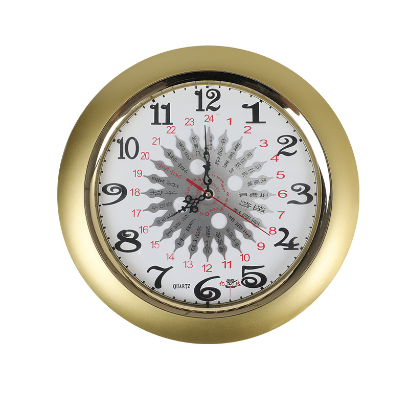 12016 World Time Zone Geography Teaching Clock, Hangable World Time Difference Clock